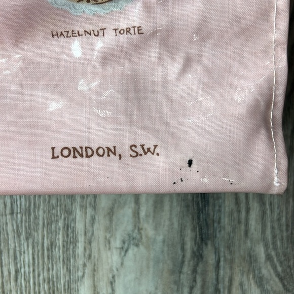 Harrods Tote Pink Tote Bag Afternoon Tea at Harrods Cakes Shopping Bag - Picture 8 of 11